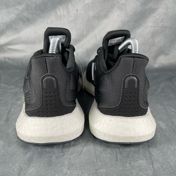 adidas Men's Pureboost 21 Running Shoe Black‎ White Size 8 Women’s Size 9 - Picture 4 of 10